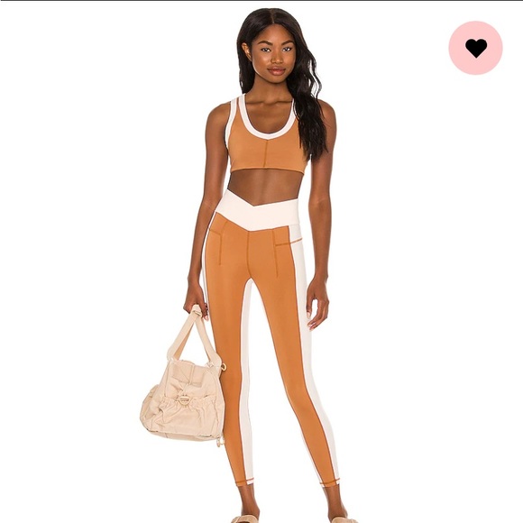 NEW 2 Piece Free People High-Rise Rebel Leggings and Matching Sports Bra - Picture 2 of 9